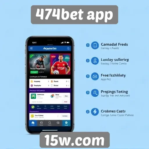 Exploração das funcionalidades do 474bet app